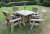 Churnet Valley Ergo 4 Seater Table and 4 Chairs
