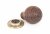 Rosewood and AB Beehive Cabinet Knob 35mm