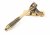 Aged Brass Locking Reeded Fastener