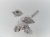 Giftware Trading Winter Bird on Branch 8.5cm - Assorted