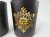 Giftware Trading Black & Gold Snowflake Votive 10 x 12.5cm - Assorted