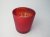 Giftware Trading Red Votive with Forest Design 7 x 8cm