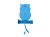 Karlsson Wall Clock Owl Pendulum - Bright Blue