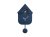 Karlsson Wall Clock Modern Cuckoo - Dark Blue