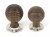 Rosewood and PN Beehive Cabinet Knob 38mm