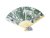Summer Days Hand Folding Fan Decorative - Assorted