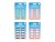 World Travel Beach Towel Pegs - Assorted