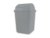 Cooke & Miller Natural Plastic Swing Top Bin