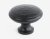 Black Hammered Cabinet Knob - Large