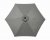 Grey 2.5m Crank and Tilt Parasol