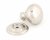 Polished Nickel Mushroom Cabinet Knob 32mm