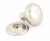 Polished Nickel Mushroom Cabinet Knob 38mm