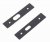 Black Sliding/Pocket Door Locking Kit