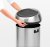 Brabantia Touch Bin 60lt - Platinum with Fingerprint Proof Matt Steel Lid