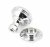 Polished Chrome 50mm Prestbury Mortice/Rim Knob Set