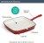 Blackmoor Cast Iron 24cm Griddle Pan -  Red