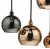 Dar Aurelia 15lt Bar Pendant Black Chrome & Multi Colour