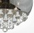 Dar Giselle 5 Light Pendant Smoked/ Clear