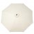 Royalcraft Ivory 3m Crank & Tilt Parasol -Brushed Aluminium Pole
