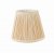 Noelle Taupe Silk Pleated Shade 14cm