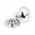 Polished Chrome 63mm Prestbury Mortice/Rim Knob Set