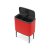 Brabantia Bo 11+23 Litre Touch Bin in Passion Red