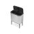 Brabantia Bo 11+23lt Touch Bin - Fingerprint Proof Matt Steel