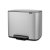 Brabantia Bo 3x11lt Pedal Bin - Fingerprint Proof Matt Steel