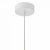 Dar Enoch Pendant LED White & Stainless Steel