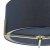 Dar Santino 3 Light Pendant Navy Blue Gold