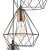 Dar Deyon 3lt Cluster Pendant Black & Copper