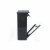 Sterling Classic Galvanised Steel Post Box in Black