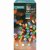 Premier Decorations Timelights Battery Operated Multi-Action 24 LED with Green Cable - Multicoloured
