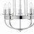 Dar Heythrope 5 Light Pendant Polished Nickel
