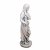 Solstice Sculptures Wilma in Winter 84cm in White Stone Effect