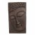 Solstice Sculptures Buddha Wall Plaque Portrait 56cm -Bronze Eff