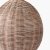 Pacific Lifestyle Raffles Large Rattan Cream Wash Table Lamp Base