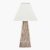 Pacific Lifestyle Seacomb Rattan Pyramid Table Lamp Base