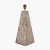 Pacific Lifestyle Seacomb Rattan Pyramid Table Lamp Base