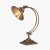 Pacific Lifestyle Kensington Metal Arched Arm Task Table Lamp - Antique Brass