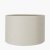 Pacific Lifestyle Lino Self Lined Linen Drum Lampshade 40cm - Grey