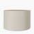 Pacific Lifestyle Lino Self Lined Linen Drum Lampshade 40cm - Grey