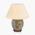 Pacific Lifestyle Coral Peony Large Glass Table Lamp Base