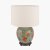 Pacific Lifestyle Coral Peony Large Glass Table Lamp Base
