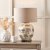 Pacific Lifestyle Guinea Fowl Glass Table Lamp Base - Large