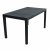 Trabella Roma Rectangular Table - Anthracite