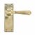 Aged Brass Hinton Lever Latch Set