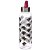 Puckator 500ml Reusable Plastic Water Bottle with Metallic Lid - Feline Fine Cat