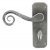 Pewter Monkeytail Lever Bathroom Set