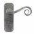 Pewter Monkeytail Lever Bathroom Set